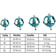 Cargar imagen en el visor de la galería, Arnés transpirante y reflectante Wolker para gatos