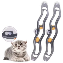 Cargar imagen en el visor de la galería, Circuito bolas interactivo Twin-Twin con ventosa enganchable a la pared para gatos