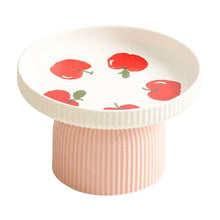 Cargar imagen en el visor de la galería, Comedero cuenco ergonómico de cerámica antideslizante Japandi para gatos