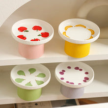 Cargar imagen en el visor de la galería, Comedero cuenco ergonómico de cerámica antideslizante Japandi para gatos