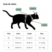 Cargar imagen en el visor de la galería, Correa arnés con alas Angel para gatos