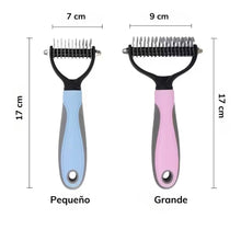 Cargar imagen en el visor de la galería, Cepillo deslanador Nudoff de acero inoxidable para gatos - Gatufy