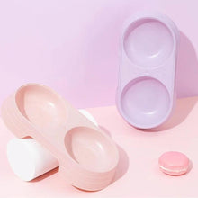 Cargar imagen en el visor de la galería, Comedero doble para gatos Colours - Gatufy