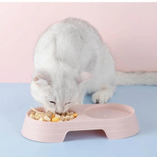 Cargar imagen en el visor de la galería, Comedero doble para gatos Colours - Gatufy