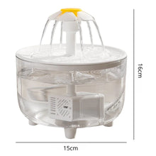 Cargar imagen en el visor de la galería, Fuente dispensador de agua automática recirculante SunFlower para gatos