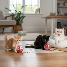 Cargar imagen en el visor de la galería, Juguete bola interactiva dispensadora de comida Twister para gatos