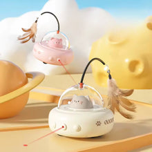 Cargar imagen en el visor de la galería, Juguete inteligente CatPlanet con láser interactivo para gatos - Gatufy