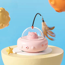 Cargar imagen en el visor de la galería, Juguete inteligente CatPlanet con láser interactivo para gatos - Gatufy