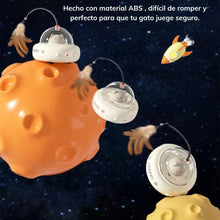 Cargar imagen en el visor de la galería, Juguete inteligente CatPlanet con láser interactivo para gatos - Gatufy