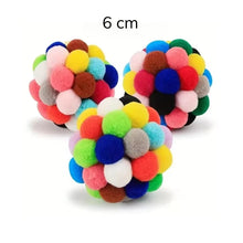 Cargar imagen en el visor de la galería, Juguete pelota de lana Rubik Ball para gatos - Gatufy