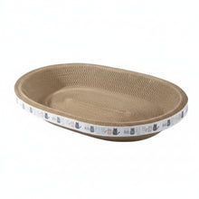 Cargar imagen en el visor de la galería, Rascador cama corrugado Kenji para gatos