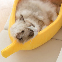 Cargar imagen en el visor de la galería, Cama Banana Sleep para gatos - Gatufy
