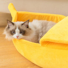 Cargar imagen en el visor de la galería, Cama Banana Sleep para gatos - Gatufy