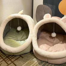 Cargar imagen en el visor de la galería, Cama suave lavable Pet para gatos - Gatufy
