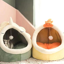 Cargar imagen en el visor de la galería, Cama suave lavable Pet para gatos - Gatufy