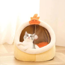 Cargar imagen en el visor de la galería, Cama suave lavable Pet para gatos - Gatufy