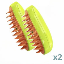 Cargar imagen en el visor de la galería, Cepillo eléctrico de vapor pulverizador Relax para gatos 3 usos en 1 peine con agua - Gatufy