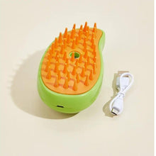 Cargar imagen en el visor de la galería, Cepillo eléctrico de vapor pulverizador Relax para gatos 3 usos en 1 peine con agua - Gatufy