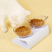 Cargar imagen en el visor de la galería, Comedero doble Kitty para gatos - Gatufy