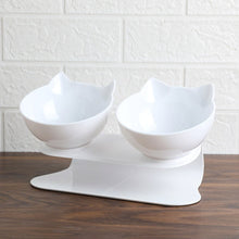 Cargar imagen en el visor de la galería, Comedero doble Kitty para gatos - Gatufy