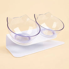 Cargar imagen en el visor de la galería, Comedero doble Kitty para gatos - Gatufy