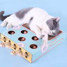 Cargar imagen en el visor de la galería, Juguete '¡Atrapa al ratón!' con rascador para gatos - Gatufy