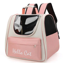 Cargar imagen en el visor de la galería, Mochila de viaje Hello Cat para gatos - Gatufy