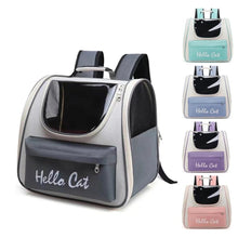 Cargar imagen en el visor de la galería, Mochila de viaje Hello Cat para gatos - Gatufy