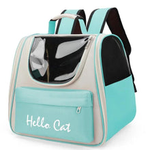 Cargar imagen en el visor de la galería, Mochila de viaje Hello Cat para gatos - Gatufy