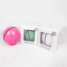 Cargar imagen en el visor de la galería, Pelota automática interactiva para gatos con carga USB - Gatufy
