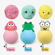 Cargar imagen en el visor de la galería, Pelota interactiva Animal Sound para gatos con sonido - Gatufy