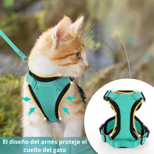 Cargar imagen en el visor de la galería, Arnés transpirante Melton para gatos

