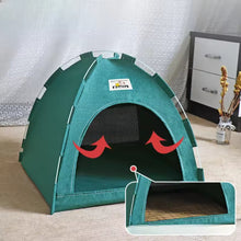 Cargar imagen en el visor de la galería, Cama en forma de campaña Family para gatos
