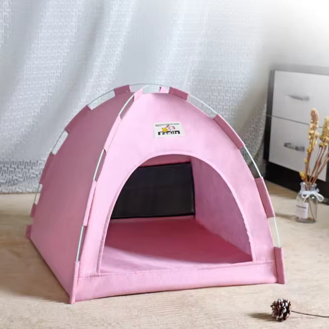 Cama en forma de campaña Family para gatos