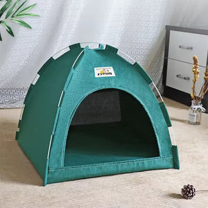 Cama en forma de campaña Family para gatos
