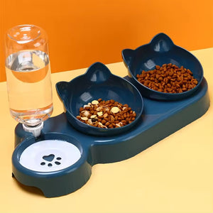Comedero y bebedero Catwice para gatos