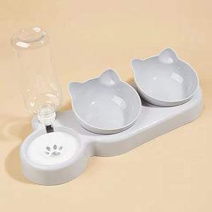 Comedero y bebedero Catwice para gatos