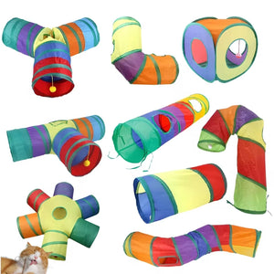 Juguete Tunel interactivo Rainbow para gatos
