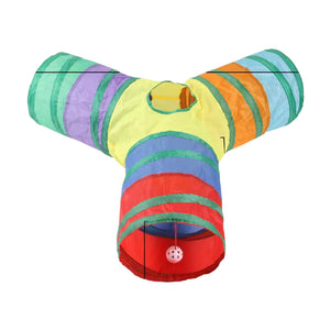 Juguete Tunel interactivo Rainbow para gatos