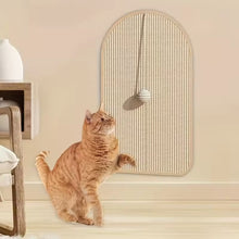 Cargar imagen en el visor de la galería, Rascador para suelo o pared con pelota incorporada Rustimet para gatos
