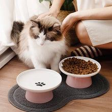 Cargar imagen en el visor de la galería, Comedero de cerámica Icon para gatos
