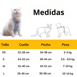 Arnés Bowee para gatos - Gatufy