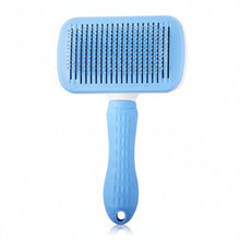 Cargar imagen en el visor de la galería, Cepillo peine quitapelos masajeador para gatos Saoko con botón 1 click
