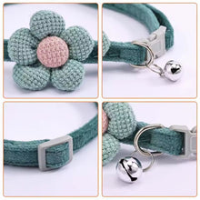 Cargar imagen en el visor de la galería, Collar Sweet flower para gatos - Gatufy
