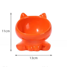Cargar imagen en el visor de la galería, Comedero bebedero cerámica Cat Bowl para gatos - Gatufy
