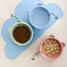 Cargar imagen en el visor de la galería, Comedero bebedero cerámica Cat Bowl para gatos - Gatufy
