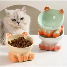 Cargar imagen en el visor de la galería, Comedero bebedero cerámica Cat Bowl para gatos - Gatufy
