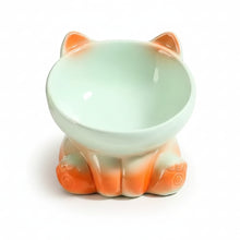Cargar imagen en el visor de la galería, Comedero bebedero cerámica Cat Bowl para gatos

