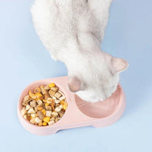 Cargar imagen en el visor de la galería, Comedero doble para gatos Colours - Gatufy
