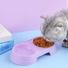 Cargar imagen en el visor de la galería, Comedero doble para gatos Colours - Gatufy
